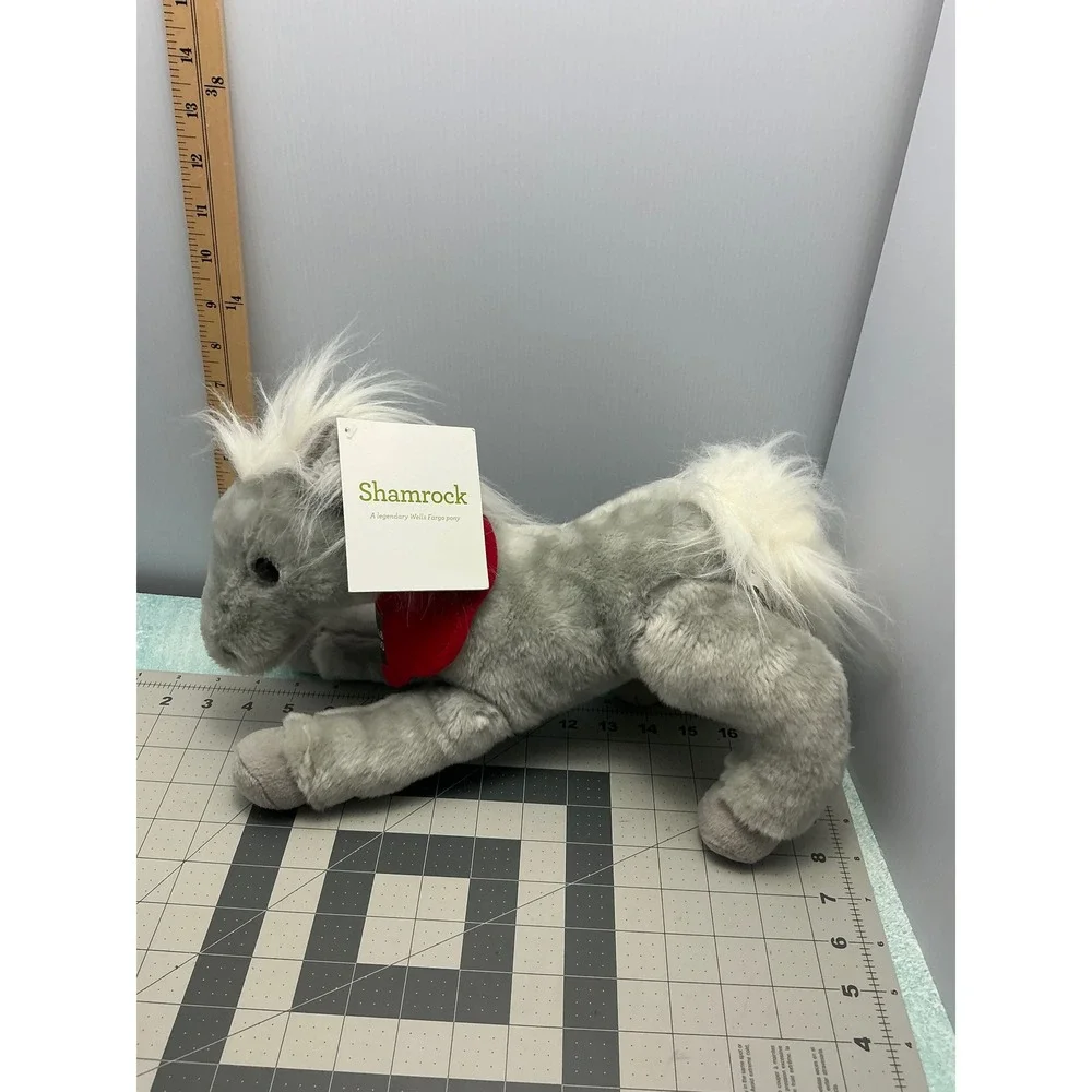 Wells Fargo‎ Stuffed Animal Donkey Plush Toy Red Bandana New With Tags